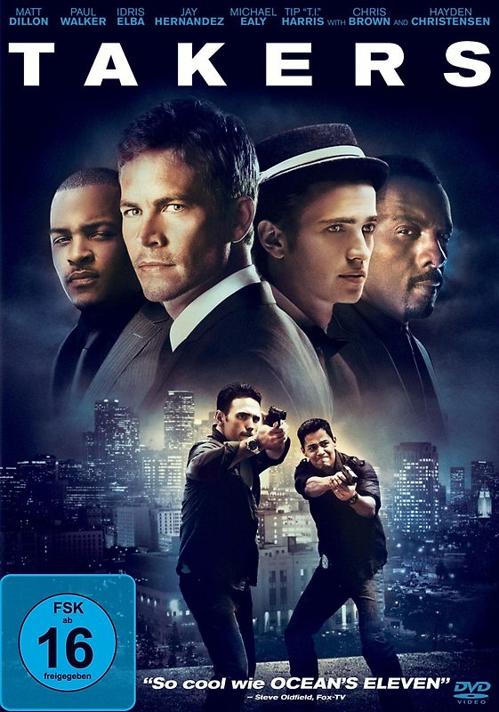 Takers DVD