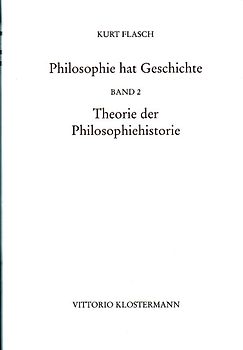 Philosophie hat Geschichte