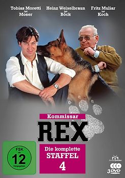 Kommissar Rex - Die komplette Staffel 4 [3 DVDs] DVD