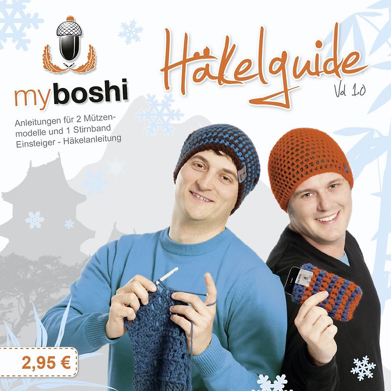 myboshi Häkelguide Vol. 1.0. 3 Mützenideen zum Nachhäkeln