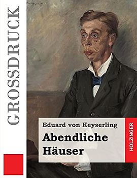 Abendliche Häuser (Großdruck)