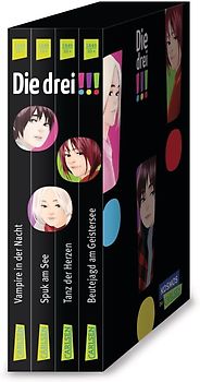 Die drei !!!: 4 Bände im Schuber (Spuk am See, Vampire in der Nacht, Tanz der Herzen, Beutejagd am Geistersee)