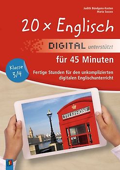 20 x Englisch digital unterstützt für 45 Minuten – Klasse 3/4