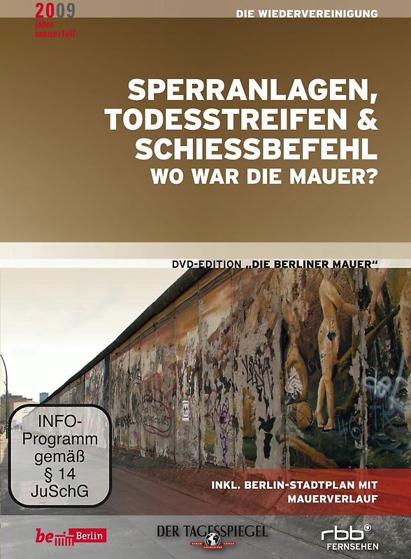 Sperranlagen, Todesstreifen & Schiessbefehl - Wo war die Mauer? DVD