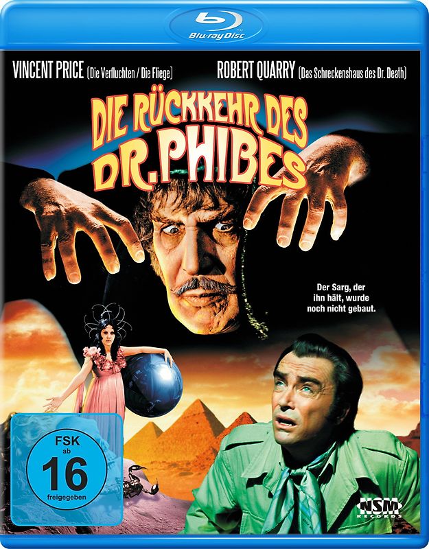 Die Rückkehr des Dr. Phibes Blu-ray Disc