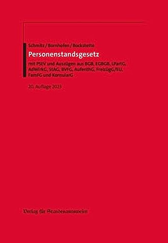 Personenstandsgesetz