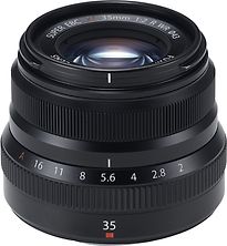 Image of Fujifilm Fujinon XF 35 mm F2.0 R WR 43 mm filter (geschikt voor Fujifilm XF) zwart (Refurbished)