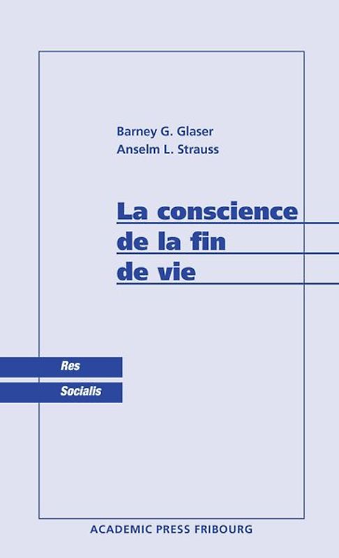 La conscience de la fin de vie