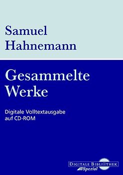 Digitale Bibliothek Spezial: Samuel Hahnemann - Gesammelte Werke MacOS