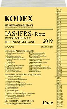 KODEX Internationale Rechnungslegung IAS/IFRS - Texte 2019