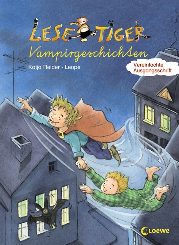 Lesetiger-Vampirgeschichten. Vereinfachte Ausgangsschrift