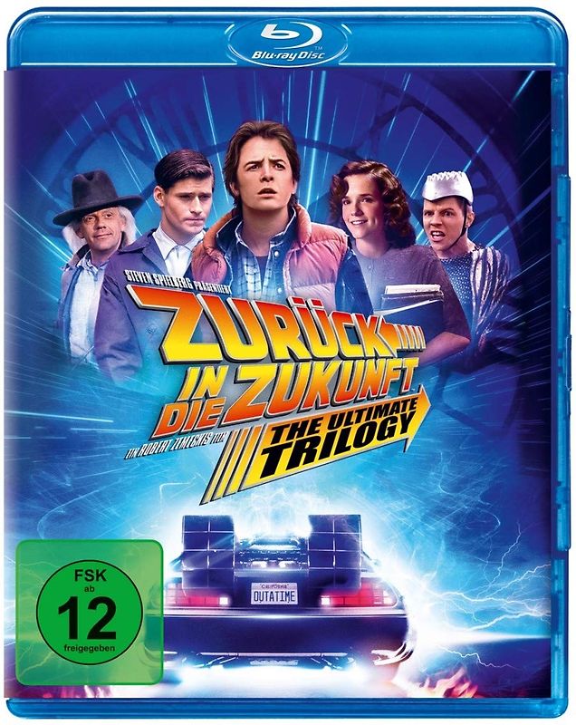 Zurück in die Zukunft - Trilogie [35th Anniversary Edition, Remastered, 4 Discs] Blu-ray Disc