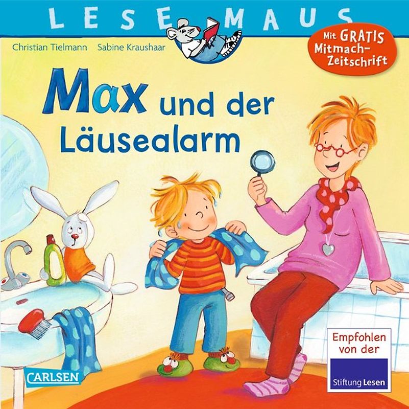 LESEMAUS 35: Max und der Läusealarm