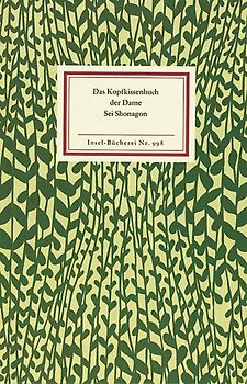 Das Kopfkissenbuch der Dame Sei Shonagon