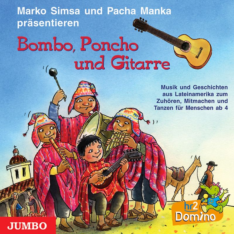 Bombo, Poncho und Gitarre