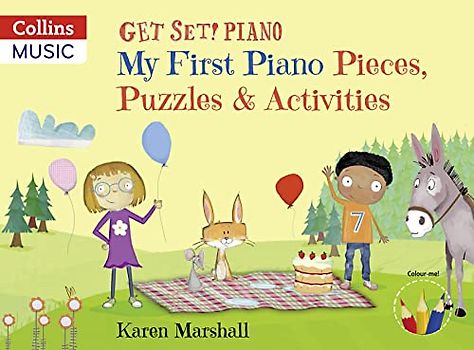My First Piano Pieces, Puzzles & Activities: Activity Book (Get Set!)