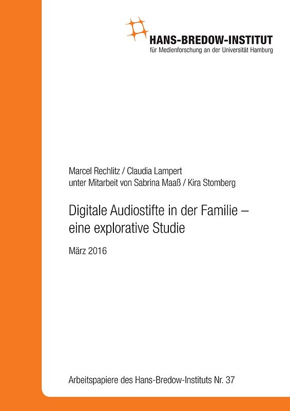 Digitale Audiostifte in der Familie – eine explorative Studie