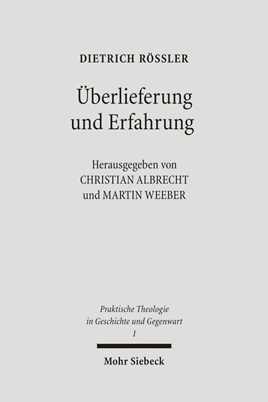 Überlieferung und Erfahrung