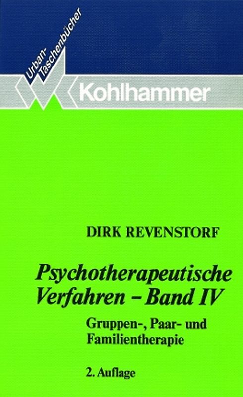 Psychotherapeutische Verfahren - Band IV