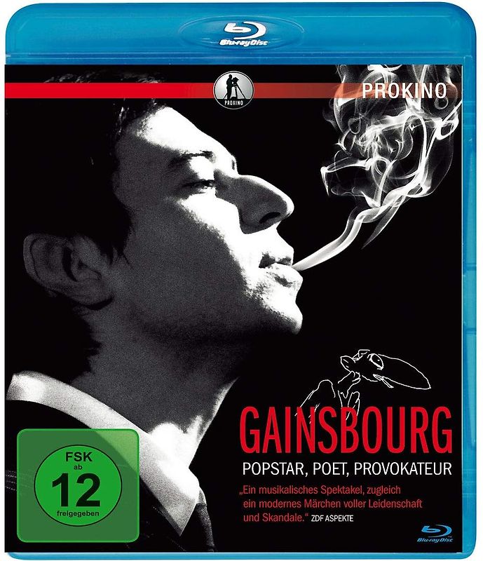 Gainsbourg - Popstar, Poet, Provokateur Blu-ray Disc