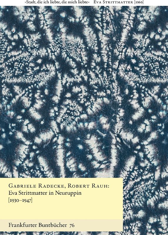 Eva Strittmatter in Neuruppin