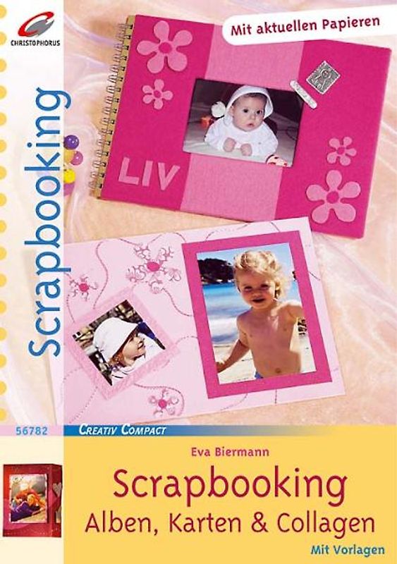 Scrapbooking. Alben, Karten & Collagen