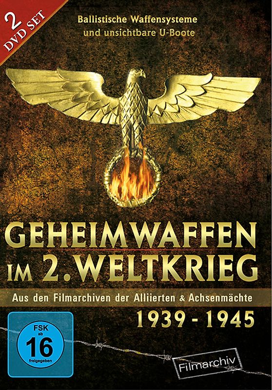 Geheimwaffen im 2. Weltkrieg (2 DVDs) DVD