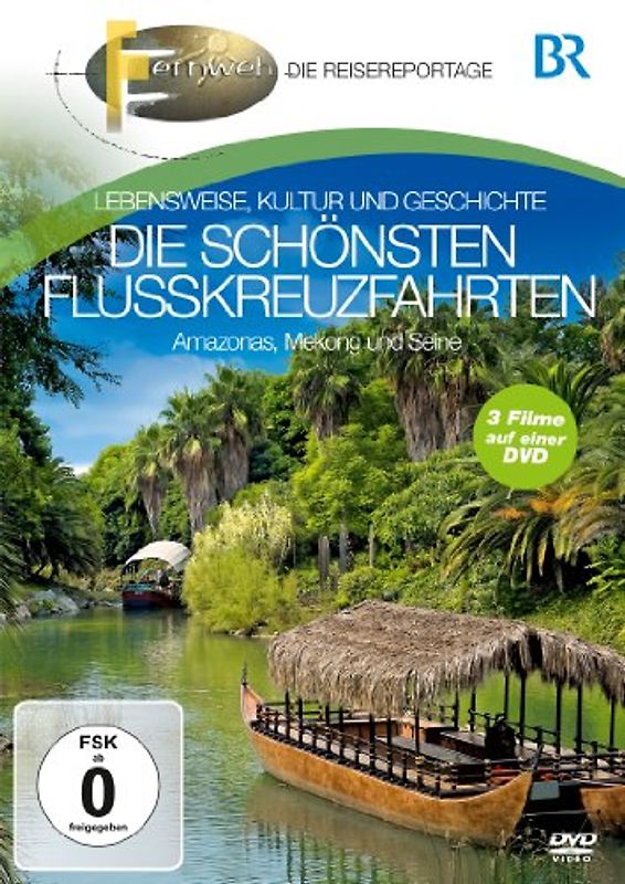 Die schönsten Flusskreuzfahrt - Fernweh [3 DVDs] DVD
