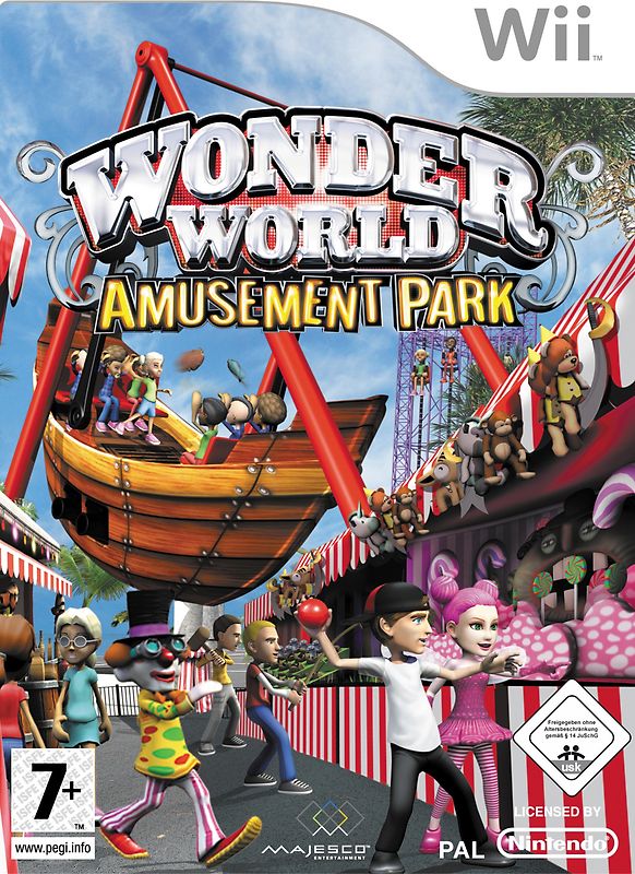Wonder World Amusement Park Nintendo Wii