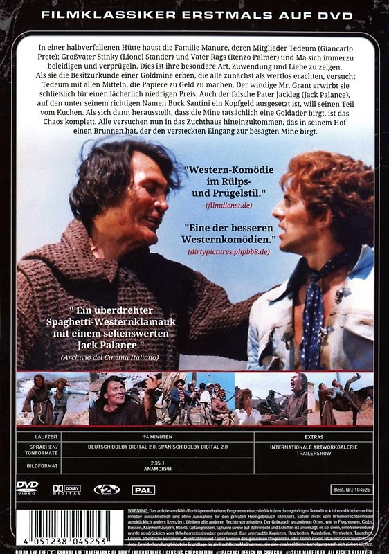 Tedeum-Jeder Hieb Ein Prankenschlag DVD