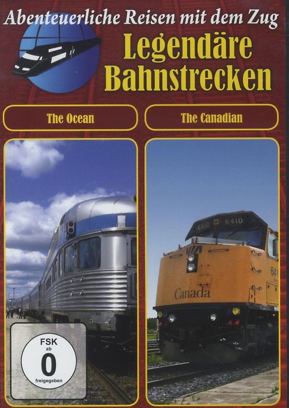 Abenteuerliche Reisen mit dem Zug - The Ocean / The Canadian DVD