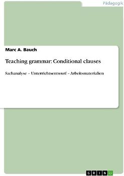 Teaching grammar: Conditional clauses