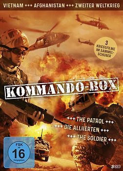 Kommando-Box: The Patrol / Die Alliierten / The Soldier [3 DVDs] DVD