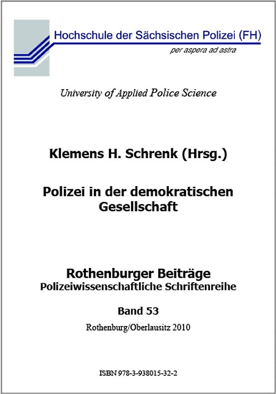 Polizei in der demokratischen Gesellschaft