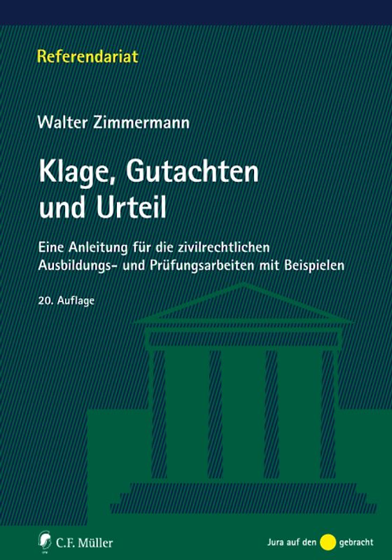 Klage, Gutachten und Urteil