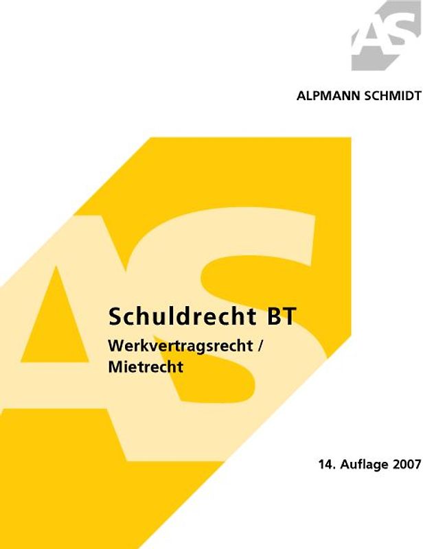 Schuldrecht BT
