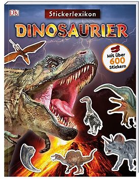 Sticker-Lexikon. Dinosaurier