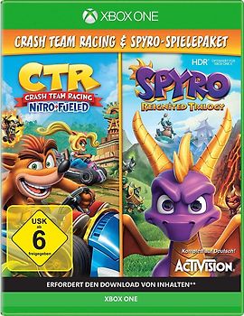 Spyro Reignited Trilogy + Crash Team Racing Nitro [Fueled Bundle] Xbox One