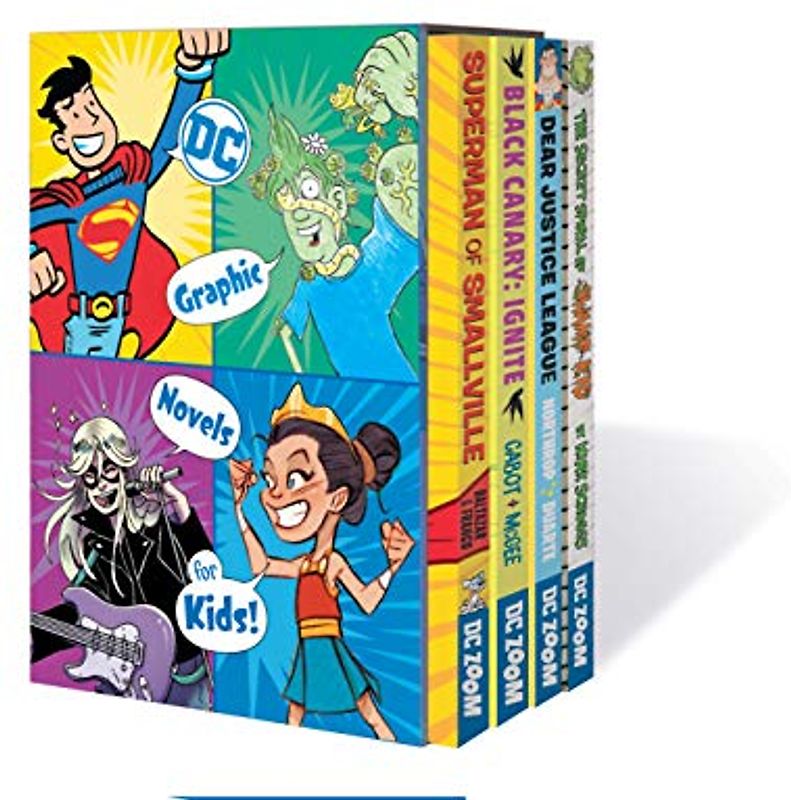 DC Graphic Novels for Kids Box Set 4