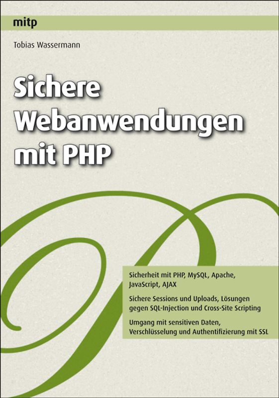 Sichere Webanwendungen mit PHP