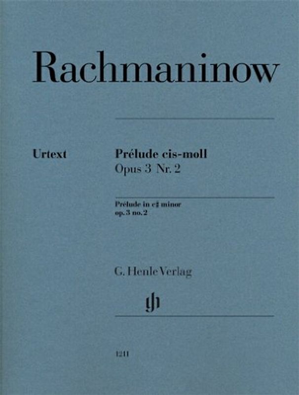 Prélude cis-moll Opus. 3 Nr. 2 - Sergej Rachmaninow