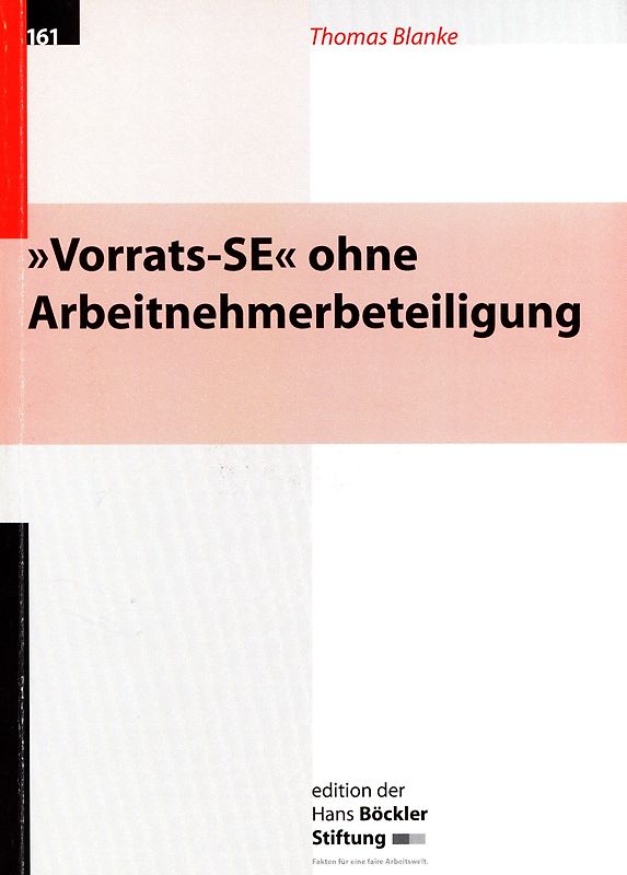 Vorrats-SE ohne Arbeitnehmerbeteiligung