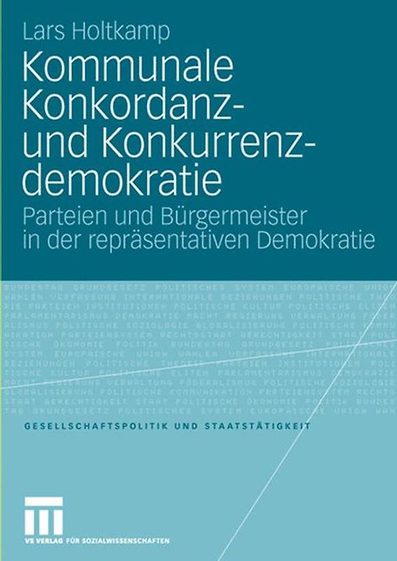 Kommunale Konkordanz- und Konkurrenzdemokratie