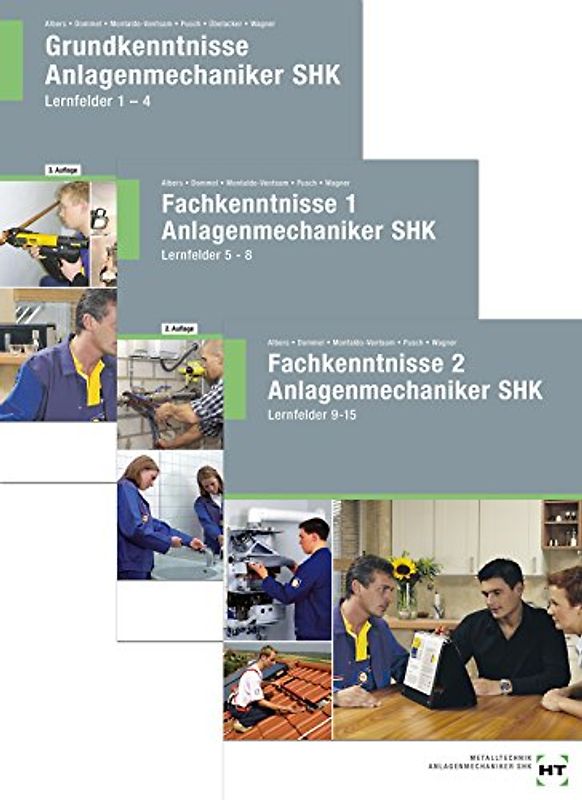 Paketangebot Das Gesellenstück. Anlagenmechaniker SHK Lernfelder 1-15