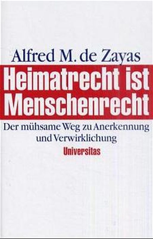 Heimatrecht ist Menschenrecht