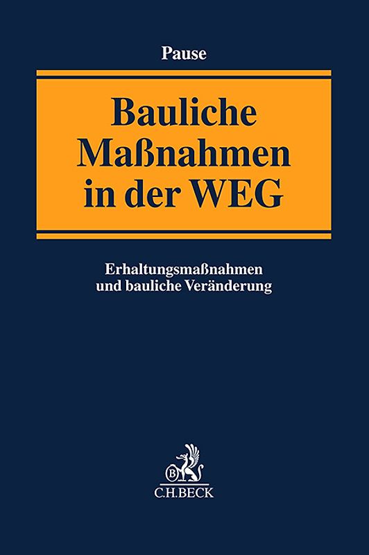 Bauliche Maßnahmen der Gemeinschaft der Wohnungseigentümer