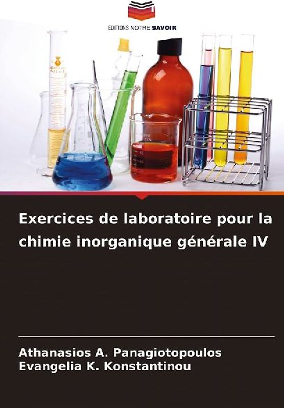 Exercices de laboratoire pour la chimie inorganique générale IV