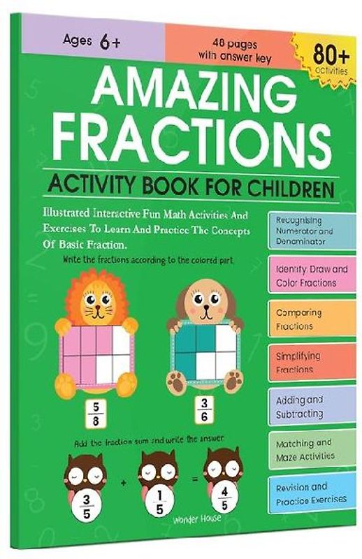Amazing Fractions Activity Book