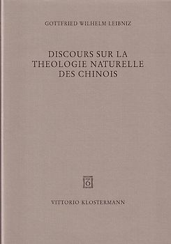 Discours sur la Theologie Naturelle des Chinois