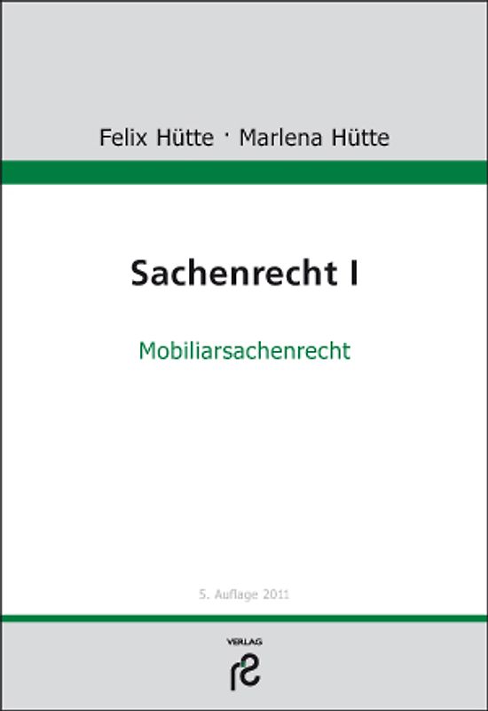 Sachenrecht I